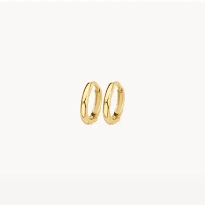 Shop Blush 14k Yellow Gold Clicker 9.6mm Hoop Earrings
