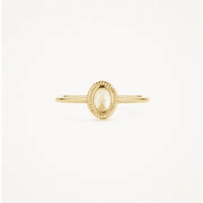 Shop Blush 14k Yellow Gold & Mother Of Pearl Centre Ring