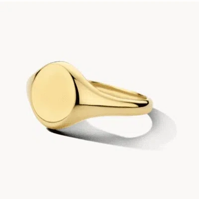 Shop Blush 14k Yellow Gold Signet Ring