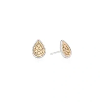 Shop Anna Beck Teardrop Stud Earrings In Gold