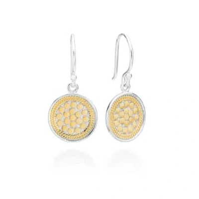 Shop Anna Beck Classic Circle Drop Earrings In Gold