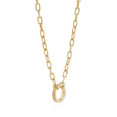Shop Anna Beck Open Chain Necklace In Gold