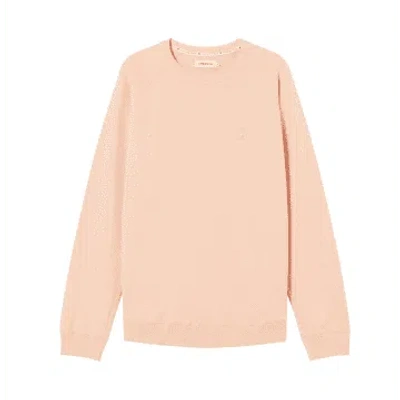 Shop Thinking Mu Coral Pink Sol Sweatshirt