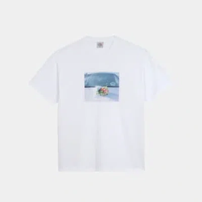 Shop Polar Skate Co Dead Flowers T-shirt In White