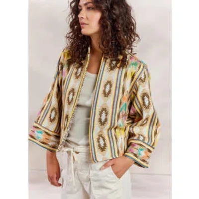 Shop Summum Woman Ikat Multicolour Jacket
