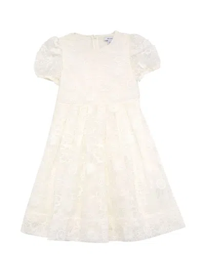 Shop Reiss Little Girl's & Girl's Emelie Lace Dress In Ivory