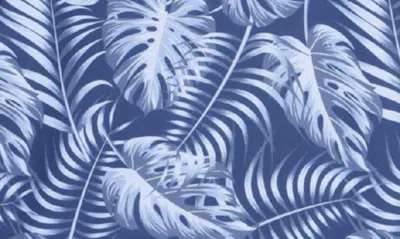 Tailorbyrd Leaves Performance Polo In Navy