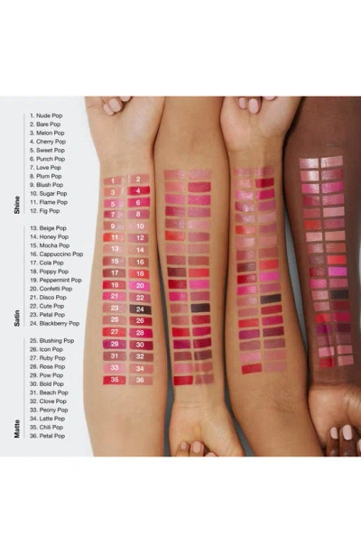 Clinique Pop Longwear Satin Lipstick, 0.14 Oz. In Disco Pop/satin