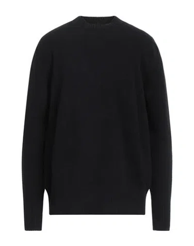 Oamc Man Sweater Black Size M Wool In Black
