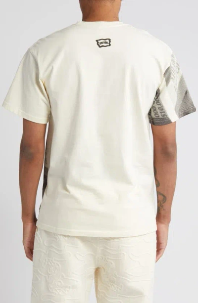 Shop Icecream Bands Cotton Graphic T-shirt In Antique White