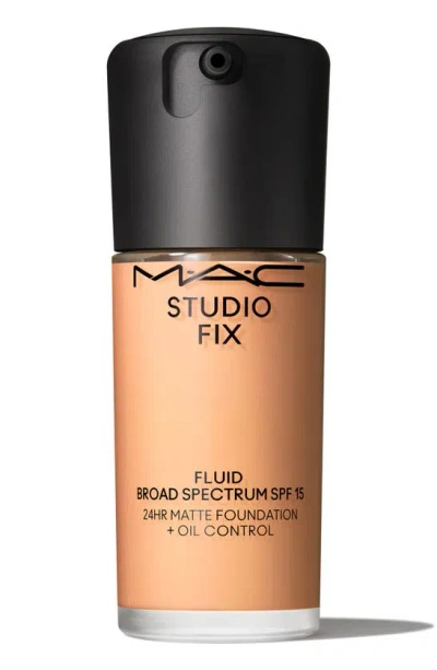 Shop Mac Cosmetics Studio Fix Fluid Spf 15 24hr Matte Foundation + Oil Control In Nw22