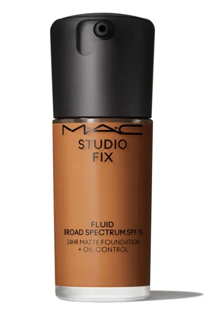 Shop Mac Cosmetics Studio Fix Fluid Spf 15 24hr Matte Foundation + Oil Control In Nc47