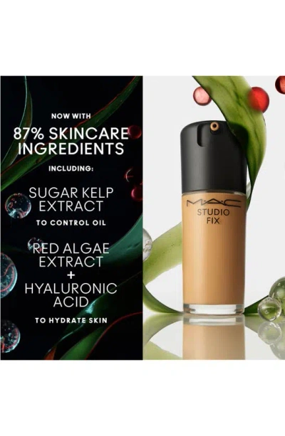 Mac Cosmetics Studio Fix Fluid Spf 15 24hr Matte Foundation + Oil Control In C8