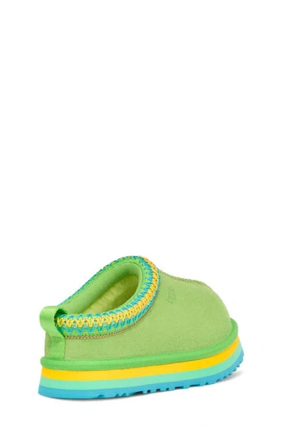 Shop Ugg (r) Kids' Tazz Slipper In Green Multi