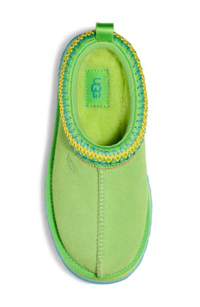 Shop Ugg (r) Kids' Tazz Slipper In Green Multi