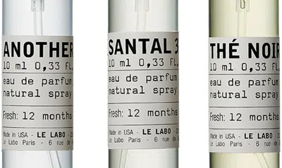 Le Labo Travel Tube Eau De Parfum Discovery Set