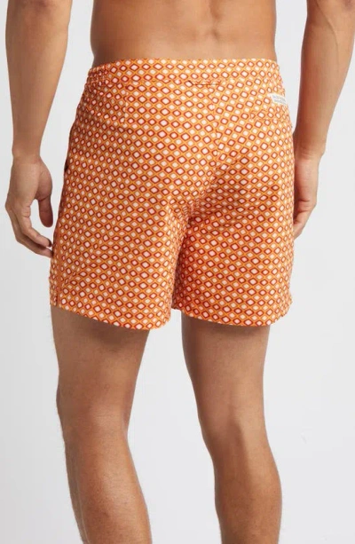 Shop Fair Harbor The Sextant Swim Trunks In Sundrenched Geo