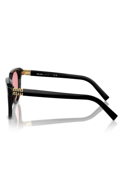 Shop Miu Miu 56mm Phantos Sunglasses In Black