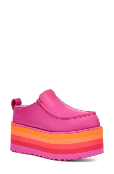 Shop Ugg (r) Urseen Platform Slip-on In Raspberry Multi