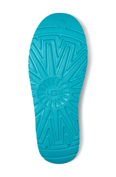Ugg Sandal With Platform In Green Multi