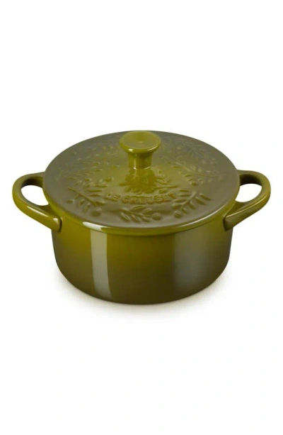 Shop Le Creuset Olive Branch Mini Cocotte