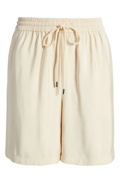 Shop Nordstrom Drawstring Waist Shorts In Beige Burnt