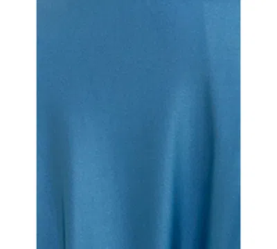Shop B Darlin Juniors' Sleeveless V-neck Jersey Gown In Dark Blue