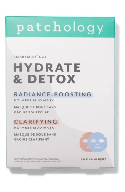 Patchology Smartmud™ Duo Hydrate & Detox Sheet Masks