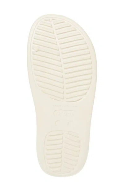 Shop Crocs Getaway Platform Slide Sandal In Stucco