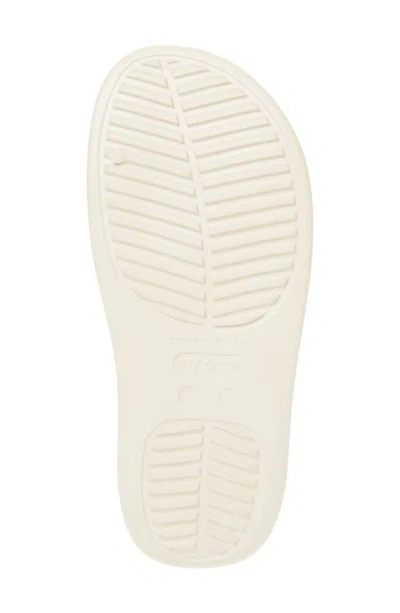 Crocs Getaway Platform Glitter H-strap In Stucco