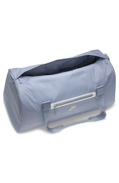 Shop Nike Elemental Duffle Bag In Ashen Slate/ Light Silver