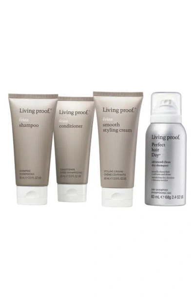 Living Proof ® Condition, Smooth + Extend 4-piece Hair Care Trial Kit