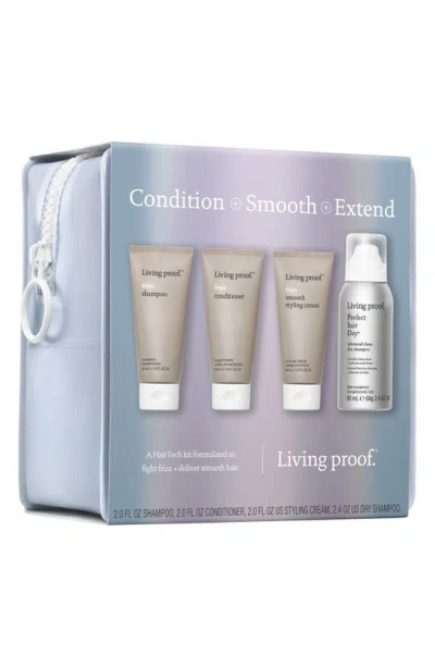 Living Proof ® Condition, Smooth + Extend 4-piece Hair Care Trial Kit