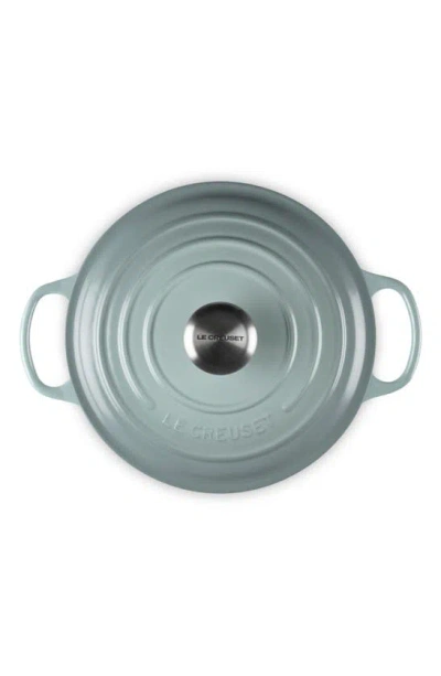 Le Creuset Signature 3.5-quart Sauteuse Oven In Sea Salt