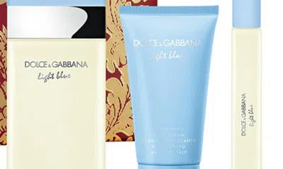 Shop Dolce & Gabbana Light Blue 3-piece Gift Set $124 Value