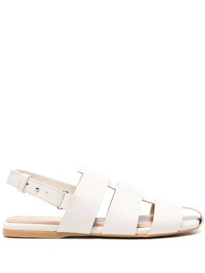 Shop Jw Anderson Fisherman Sandalen Mit Slingback-riemen In Neutrals