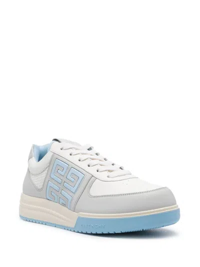 Shop Givenchy Sneakers In Grey/blue