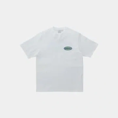 Shop Gramicci Oval T-shirt In White