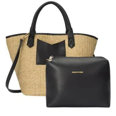 Shop Every Other Bags Every Other Large Twin Strap Tote Style Bag In Black