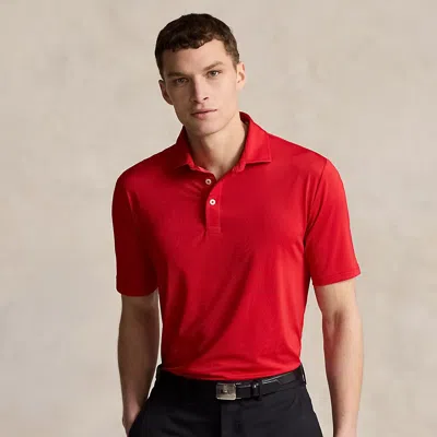 Shop Rlx Golf Classic Fit Performance Polo Shirt In Rl 2000 Red