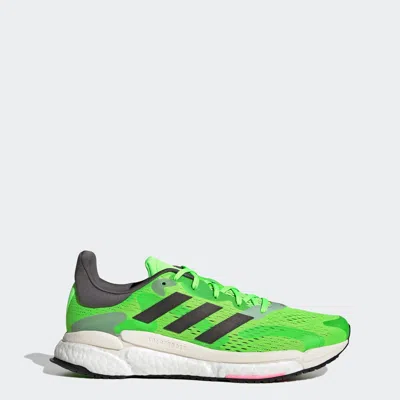 Shop Adidas Originals Men's Adidas Solarboost 4 Running Shoes In Green