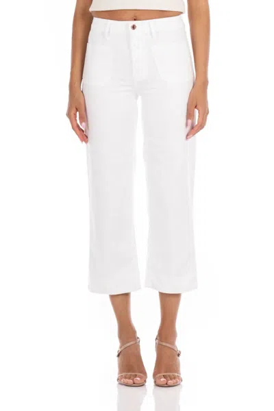 Shop Fidelity Daisy Jeans In Magnolia White