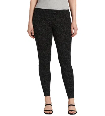 Shop Jag Ricki Mid Rise Legging In Cheetah In Black