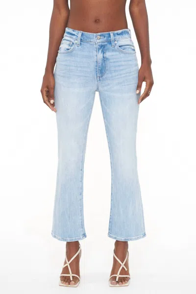 Shop Pistola Lennon High Rise Crop Boot Jeans In Topanga Vintage In Blue