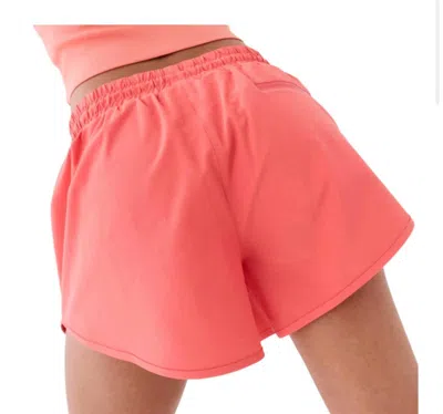 Shop P.e Nation Full Time Short In Persimmon In Pink
