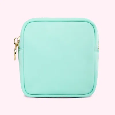 Shop Stoney Clover Lane Classic Mini Pouch In Cotton Candy In Green