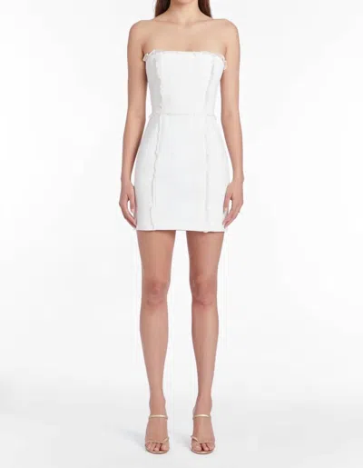 Shop Amanda Uprichard Jeannie Dress In Ivory In White