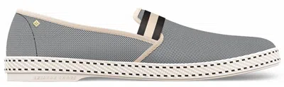 Shop Rivieras College Slip On In Yale In Grey