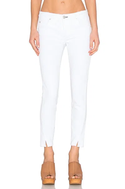 Shop Amo Twist Jeans In Sea Salt In White