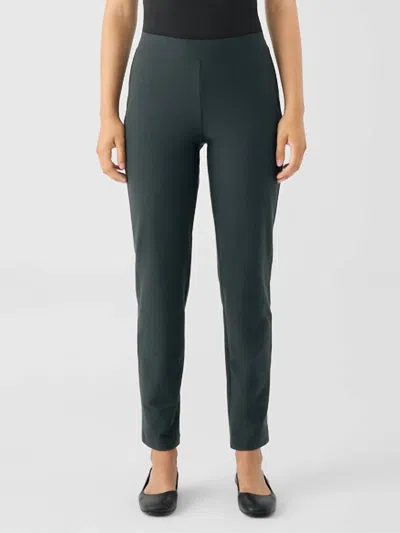 Shop Eileen Fisher Slim Ankle Pant In Ivy In Green
